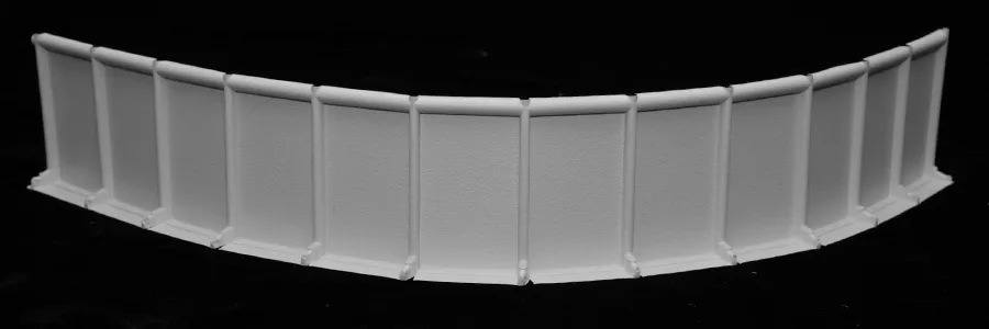 AR4 3-5/8" arch return, Advanced Formliners accessory