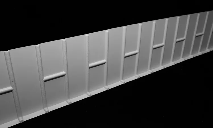 CC8 7-5/8" caulkless corner, Advanced Formliners accessory