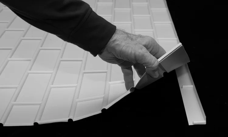 HEUS Horizontal edge underlayment, Advanced Formliners accessory
