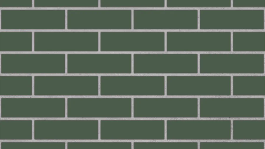 Endicott Deep Forest Glossy thin brick