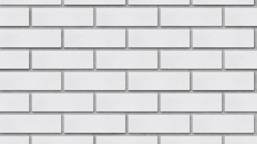 Endicott Glazed White SN1 thin brick