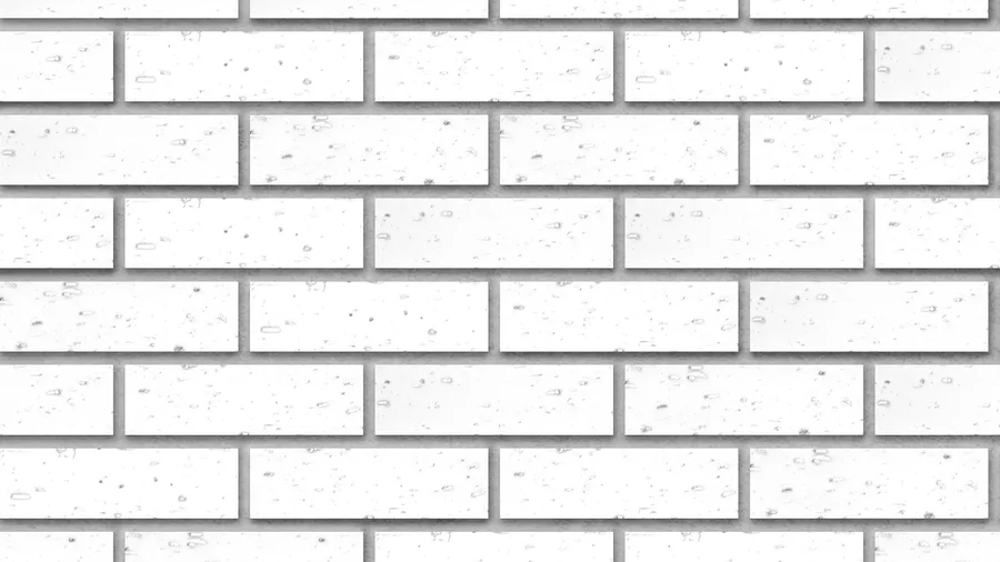 Endicott Glazed White VC1 thin brick