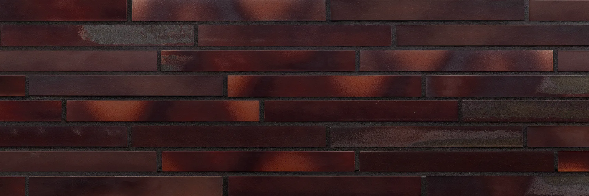 King Klinker Crimson Reflections thin brick, long format