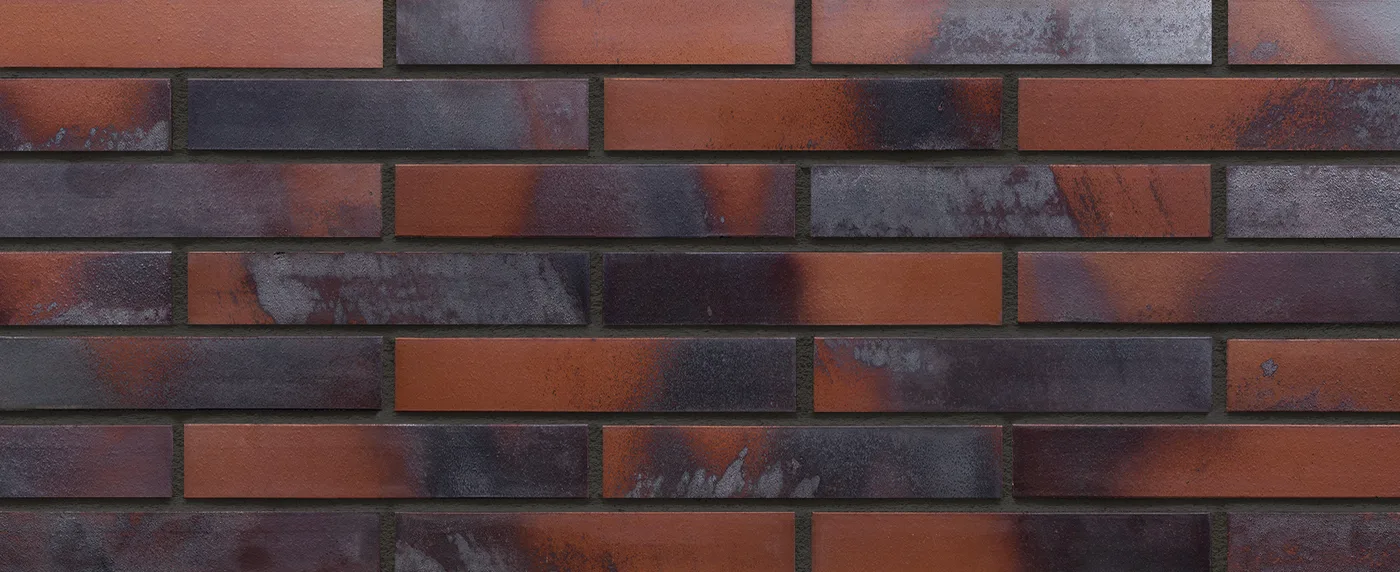King Klinker Iron Clay thin brick, Norman