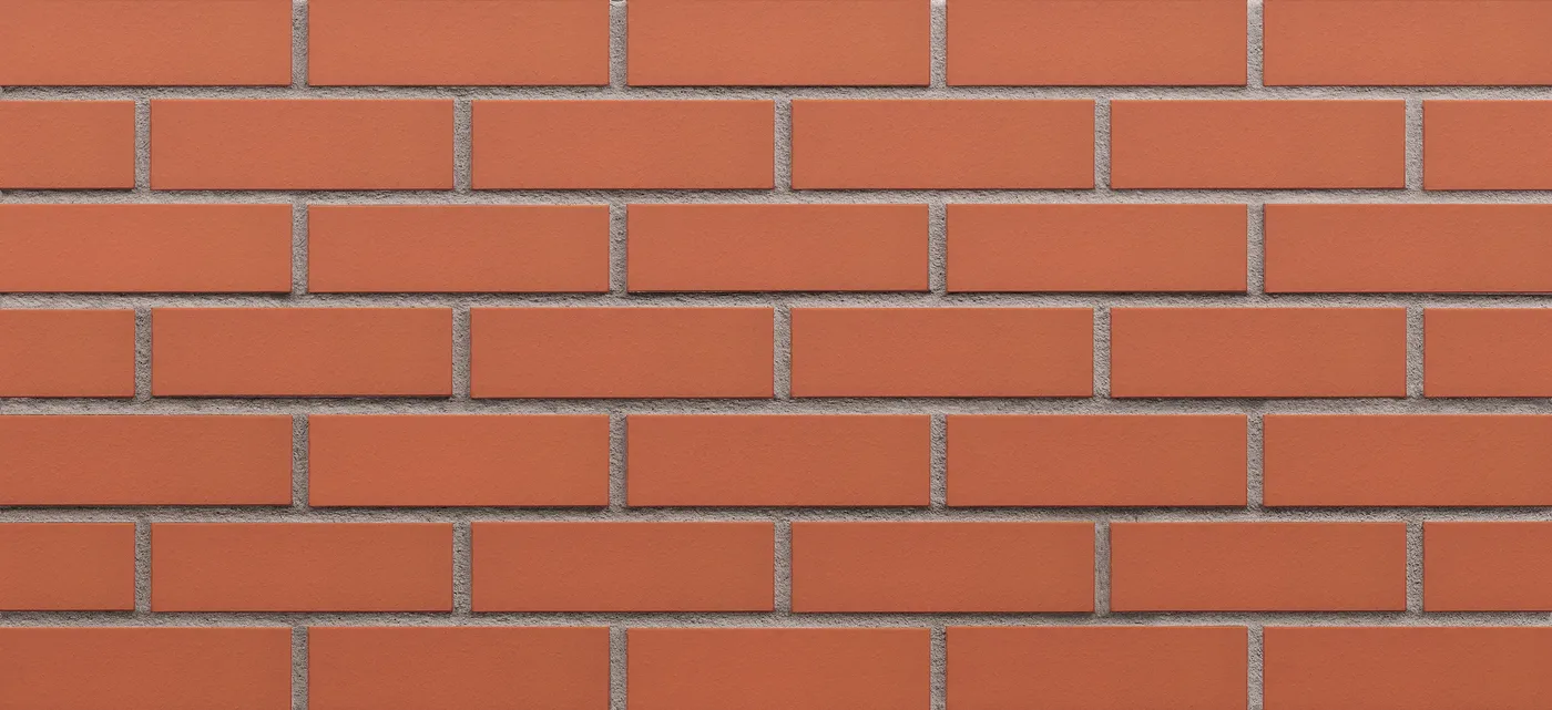King Klinker Ruby Red thin brick, Modular