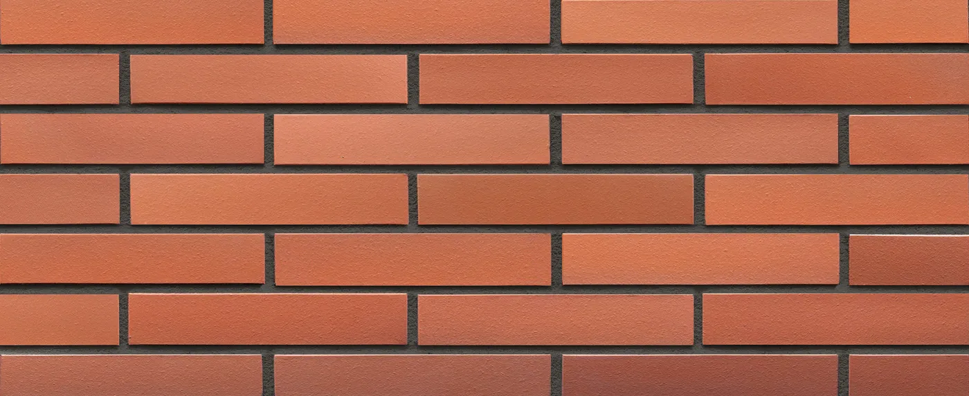 King Klinker Ruby Red thin brick, Norman