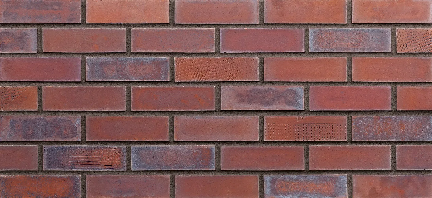 King Klinker Rustic Rave thin brick, Modular