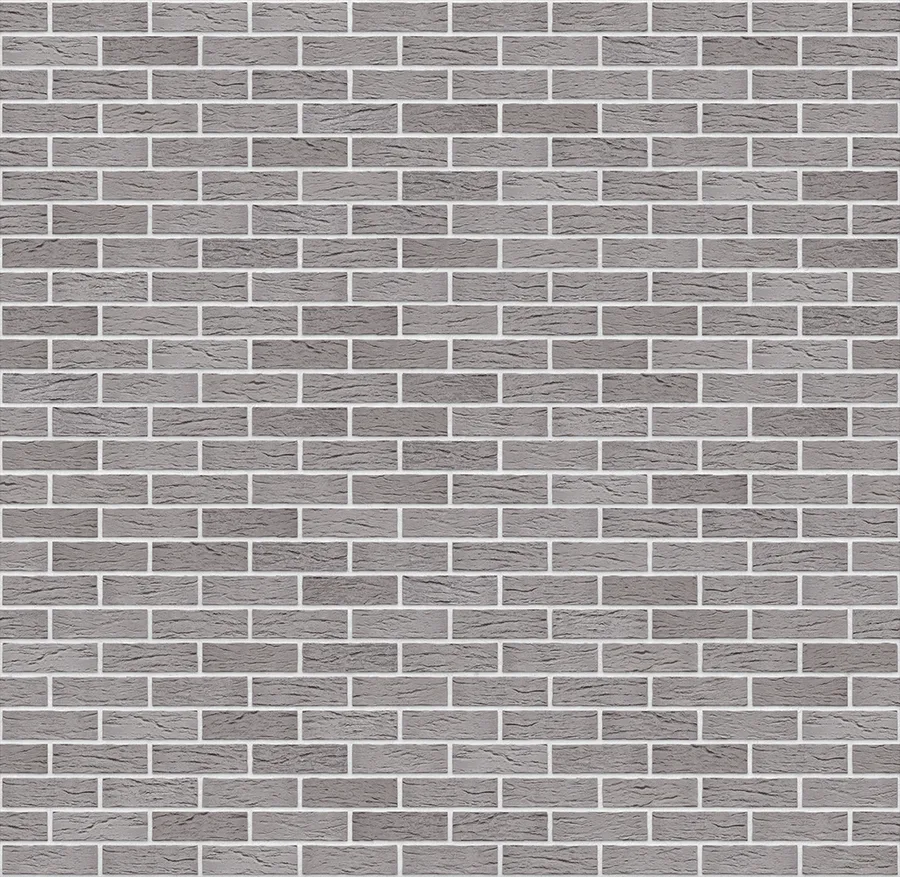 Arctic Storm thin brick with White joints
