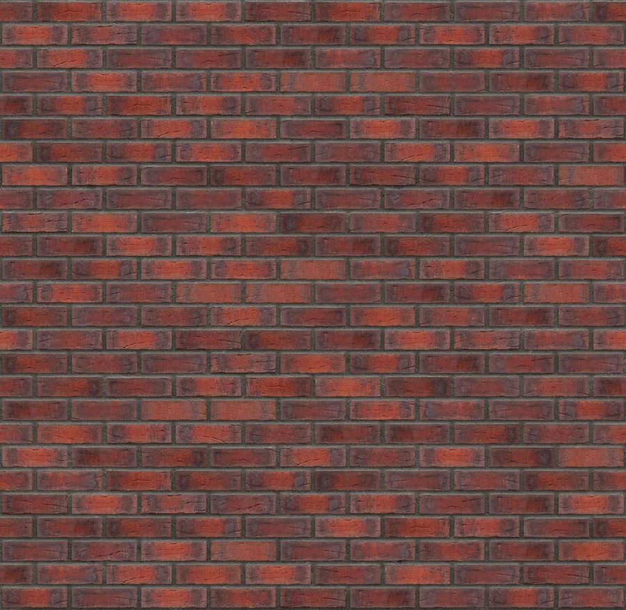 Aria Rustica thin brick with Charcoal joints