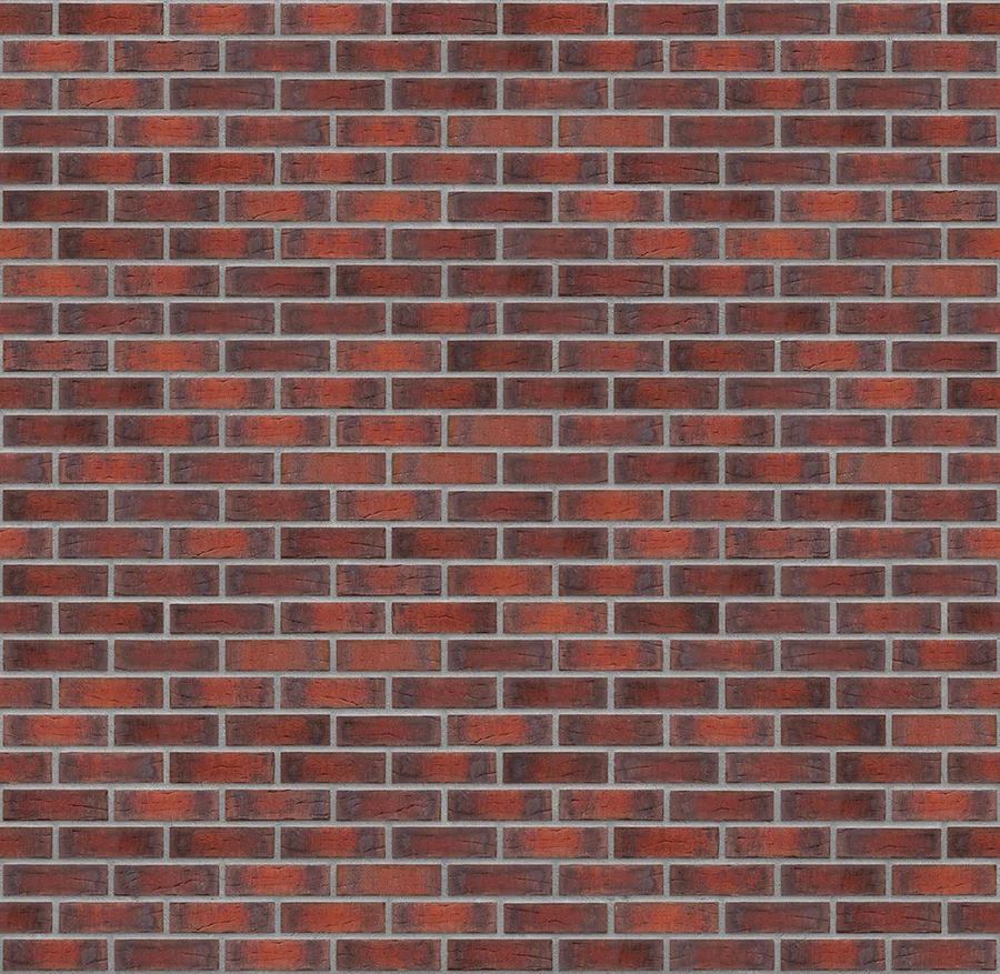 Aria Rustica thin brick with Medium Gray joints