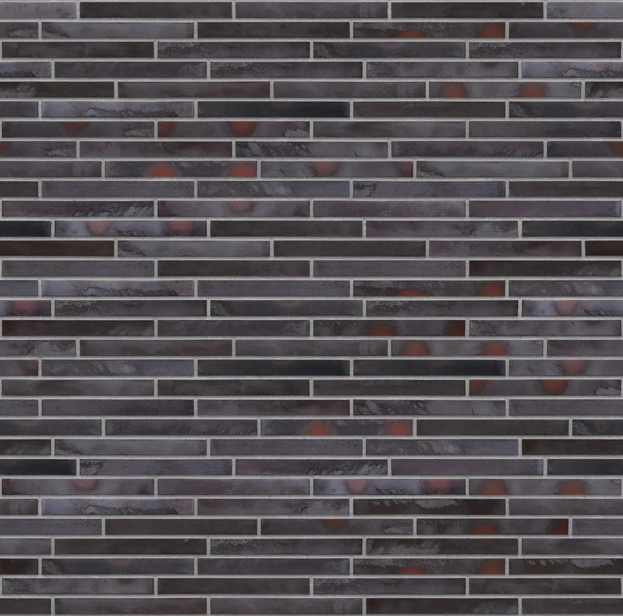 Brick Capital thin brick with Medium Gray joints