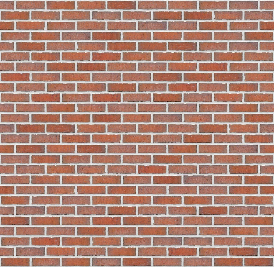 Brick Tower thin brick with White joints