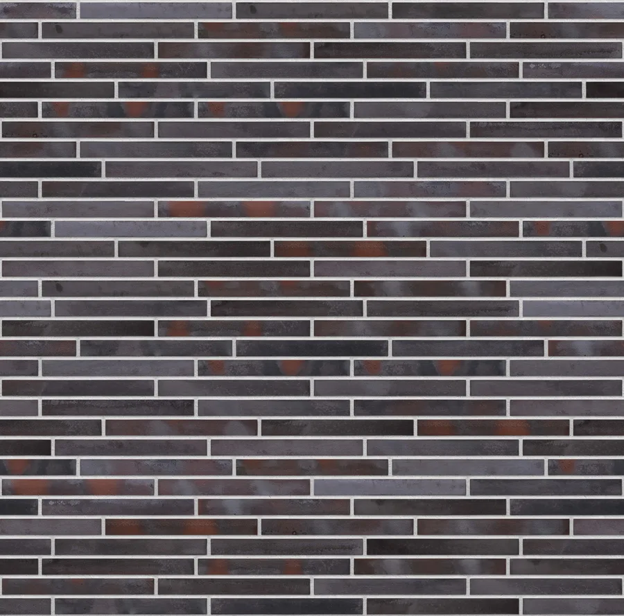 Castle Rock thin brick with Light Gray joints