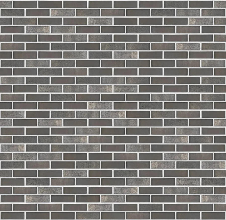 Dance Umber thin brick with White joints