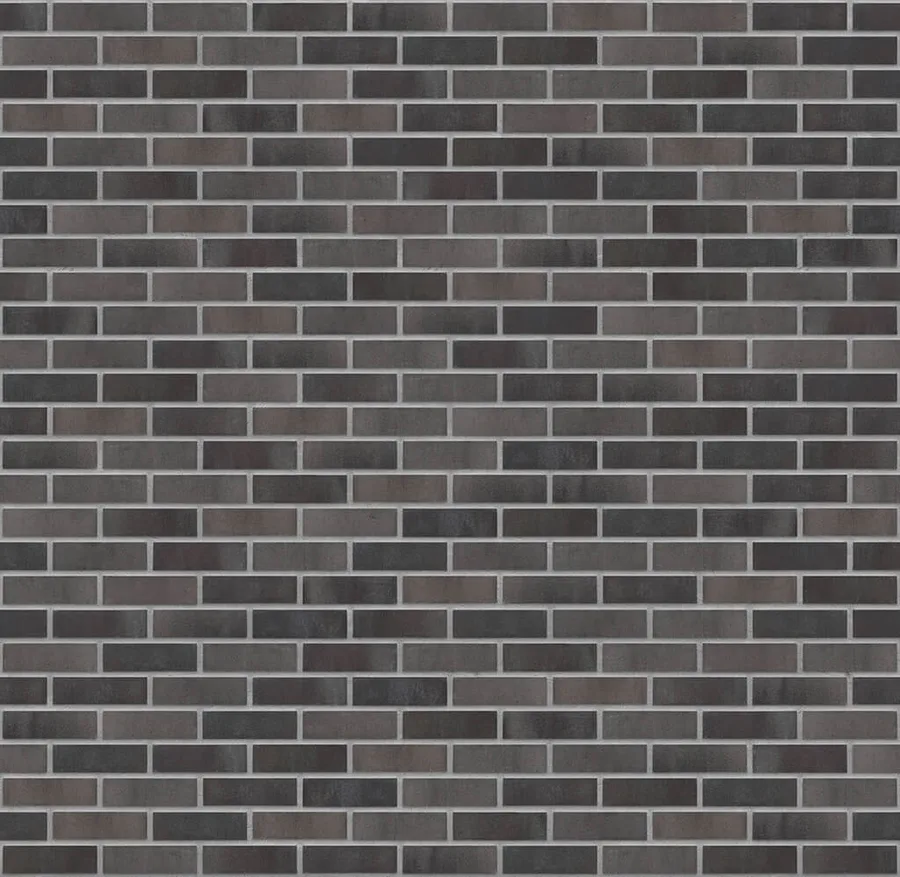 Earth Skin thin brick with Medium Gray joints