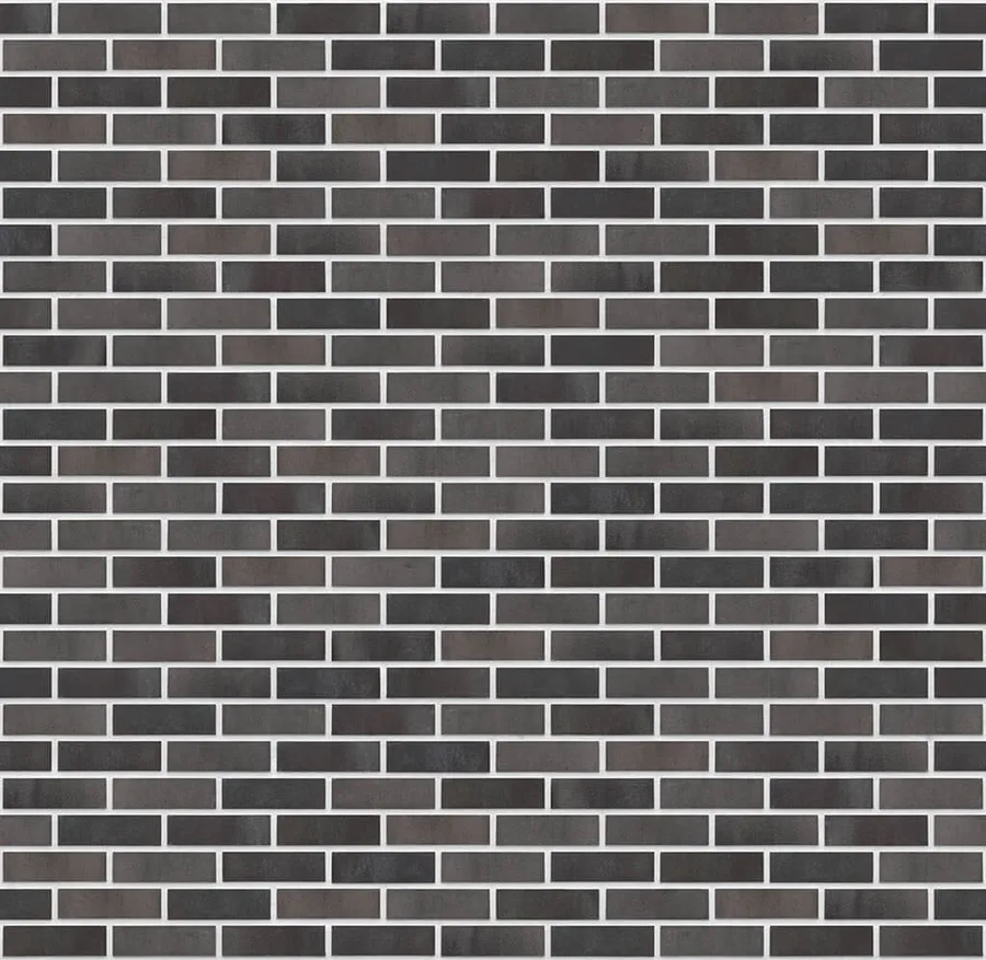 Earth Skin thin brick with White joints