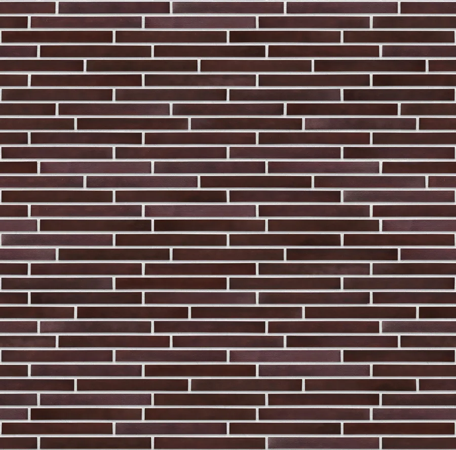 King Crimson thin brick with White joints