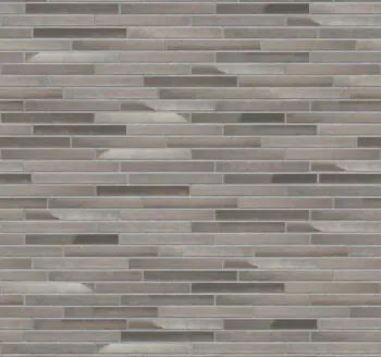 Moon River thin brick with Grey joints