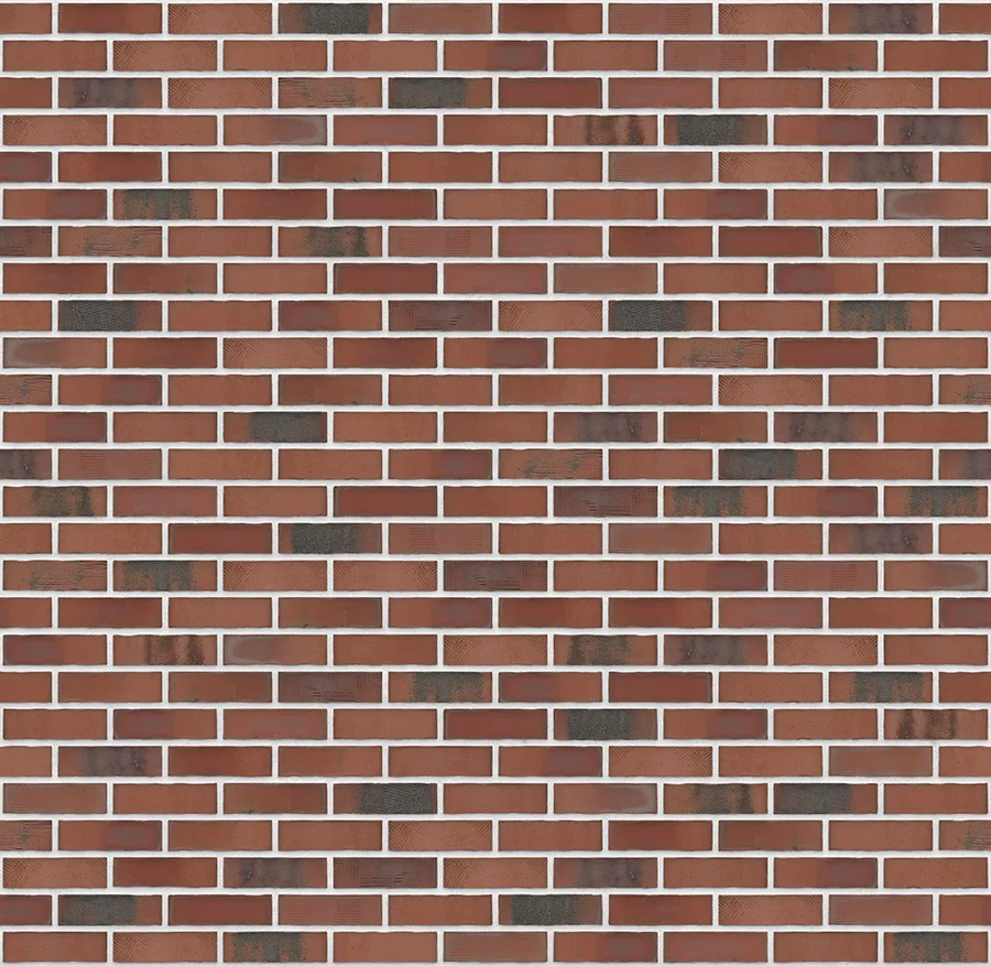 Old Factory thin brick with White joints