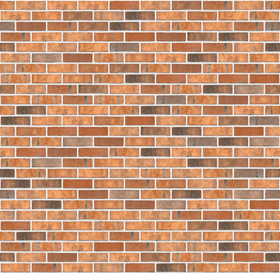 Old House thin brick with White joints