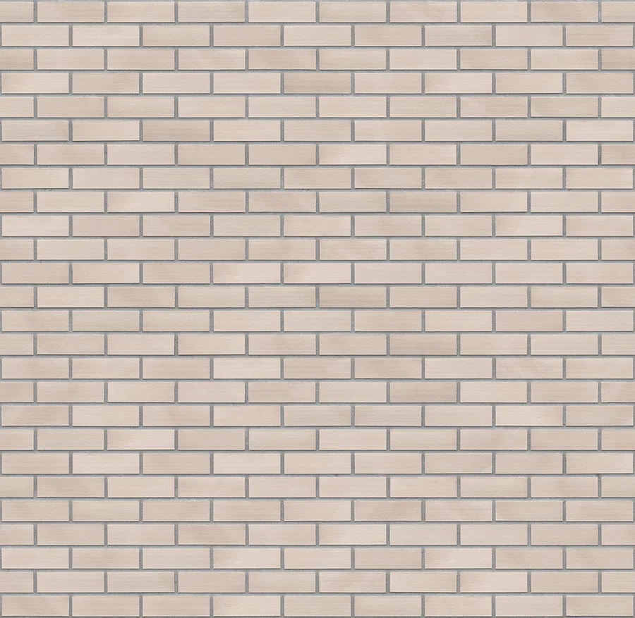 Pacific Pearl thin brick with Medium Gray joints