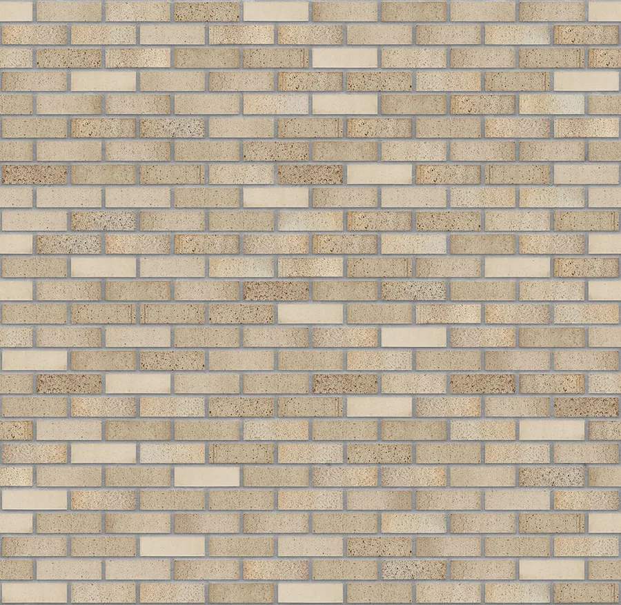 Sand Pepper thin brick with Medium Gray joints