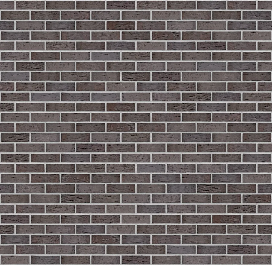 Silver Rose thin brick with Light Gray joints
