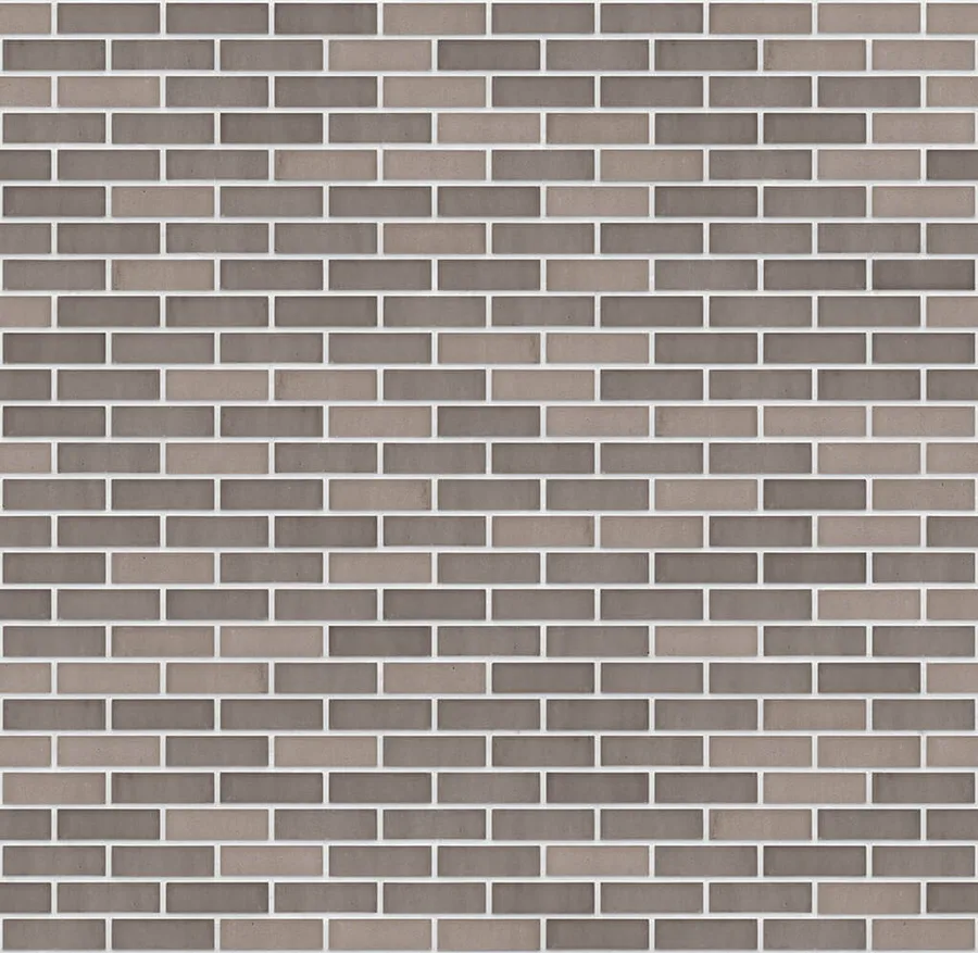 Snow Brick thin brick with White joints