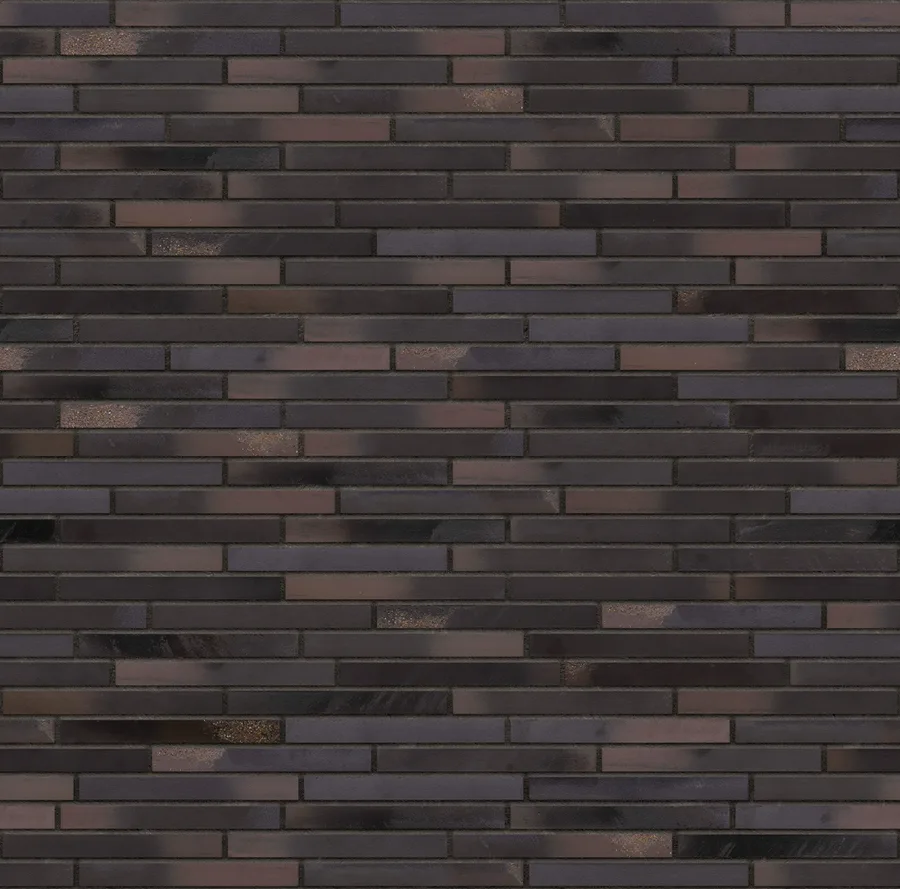 Urban Blend thin brick with Charcoal joints
