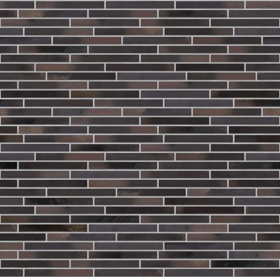 Urban Blend thin brick with Light Gray joints