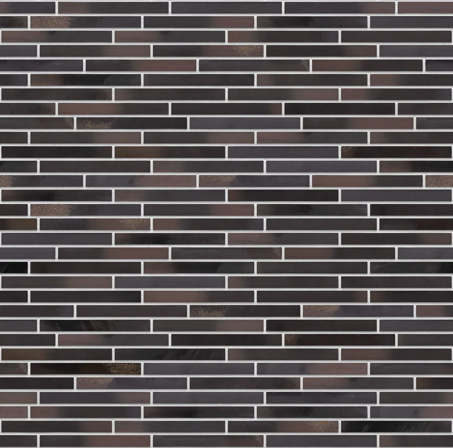 Urban Blend thin brick with White joints