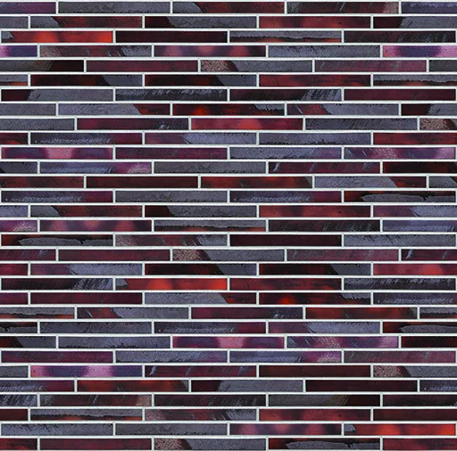 Valyria Stone thin brick with Light Gray joints