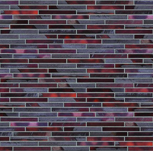 Valyria Stone thin brick with Medium Gray joints