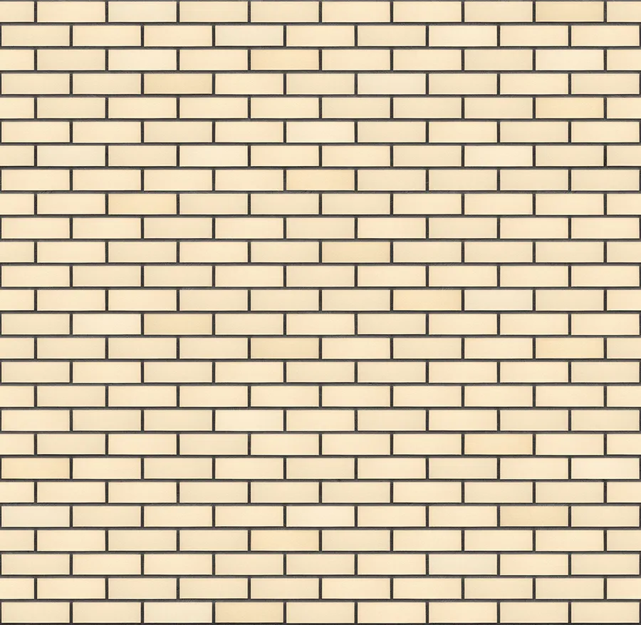 Vanilla Sky thin brick with Charcoal joints