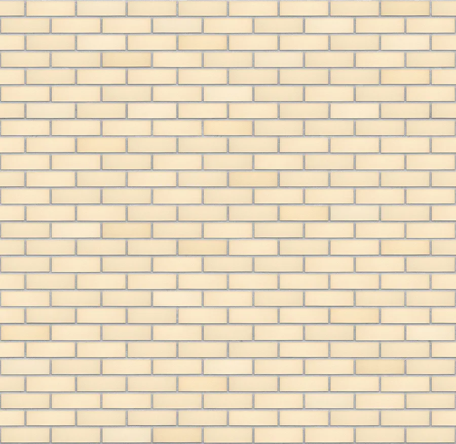 Vanilla Sky thin brick with Light Gray joints