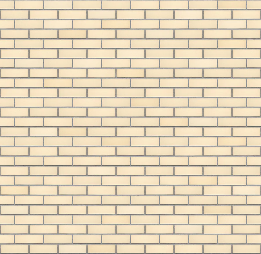 Vanilla Sky thin brick with Medium Gray joints