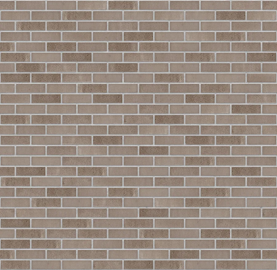 Vesteros Wall thin brick with Light Gray joints