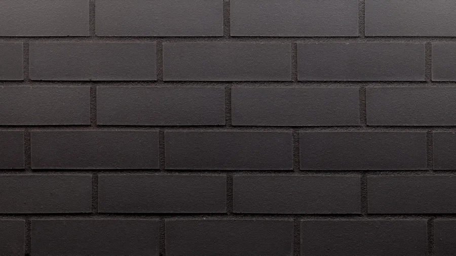 King Klinker Black Stone thin brick, Expanded Modular