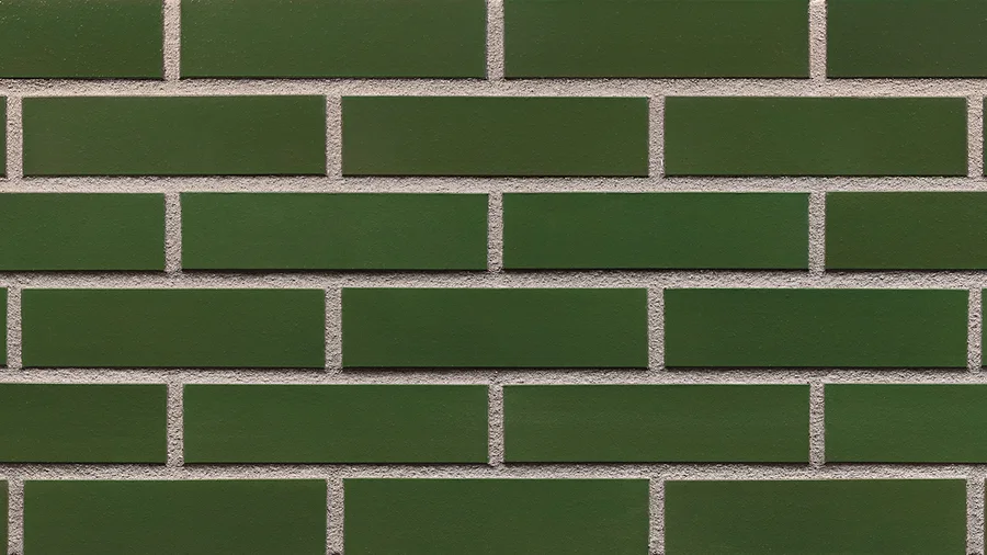King Klinker Green Valley Glazed thin brick, long format