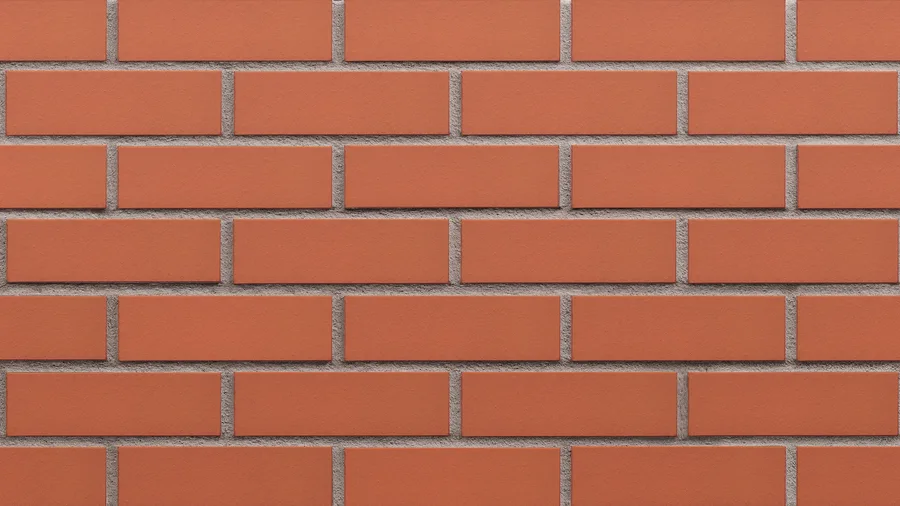 King Klinker Ruby Red thin brick, Expanded Modular