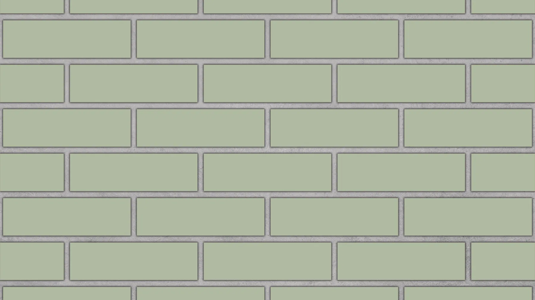 Pure Mint Glossy thin brick by Endicott