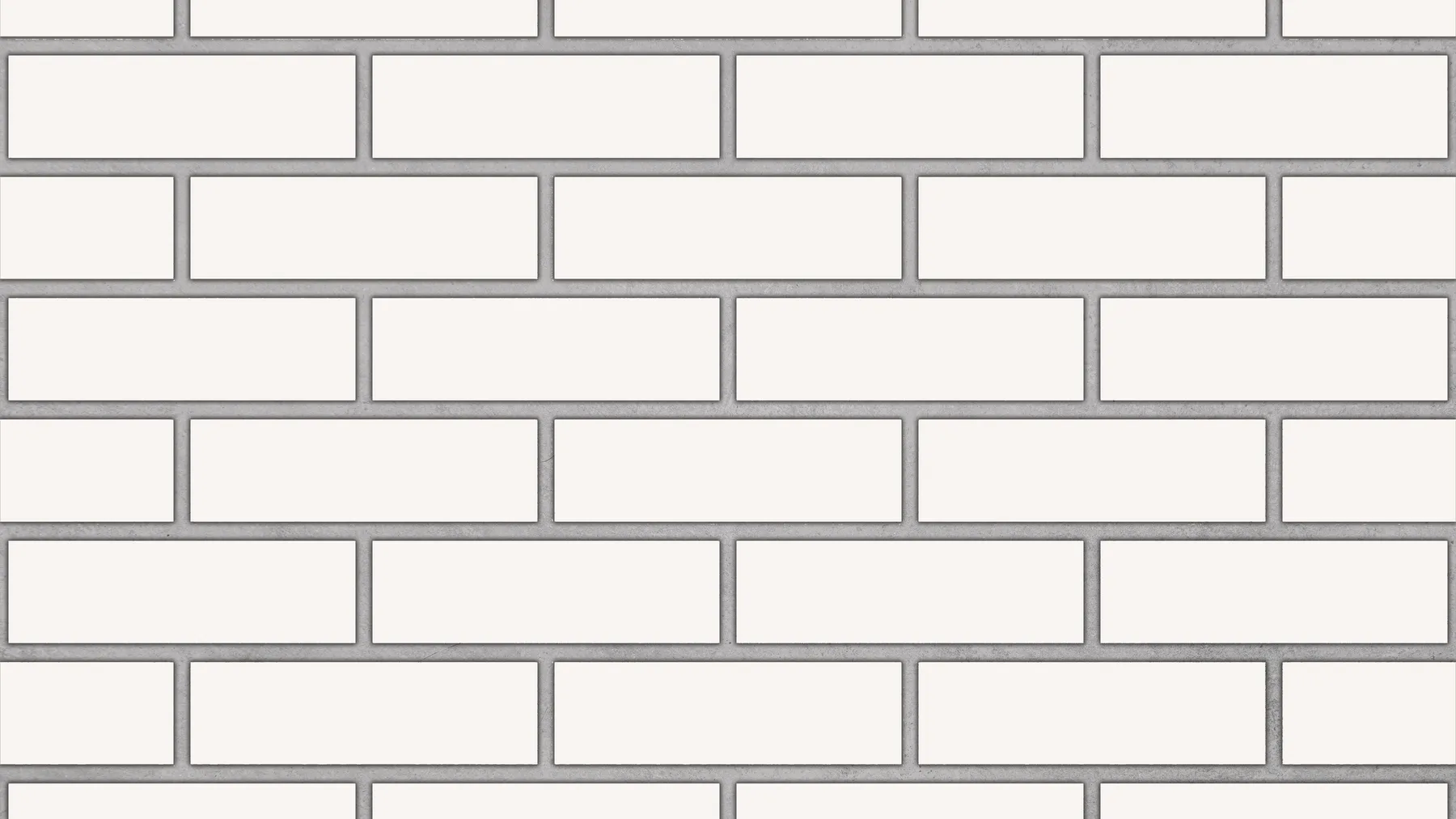 Simple White Glossy thin brick by Endicott