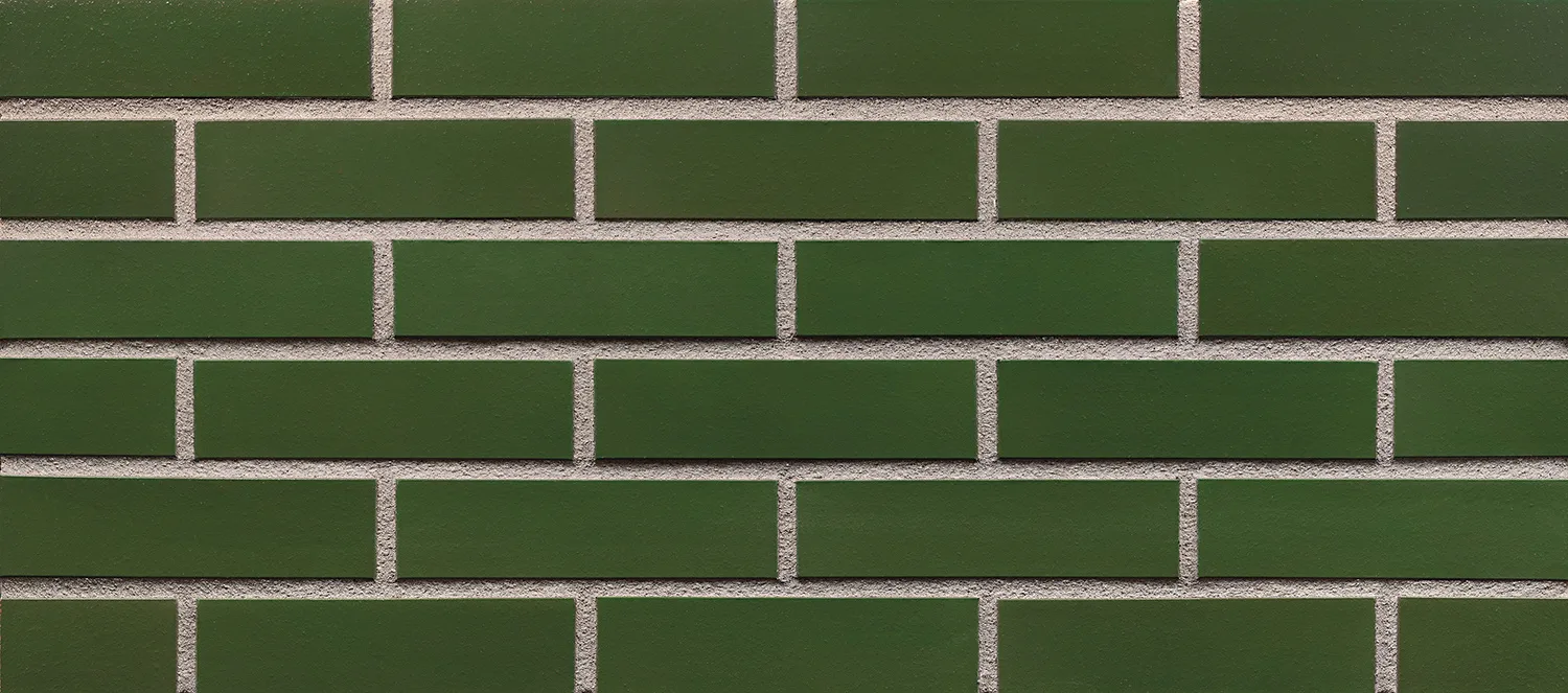 Green Valley Glazed thin brick by King Klinker