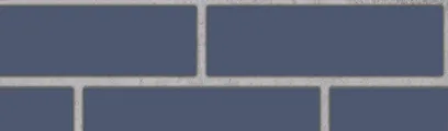 Bohemian Blue Glossy thin brick by Endicott