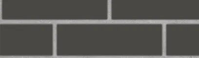 Caviar Matt thin brick by Endicott