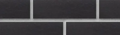 Glazed Black SN8 thin brick by Endicott