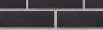 Glazed Black SN8 thin brick by Endicott