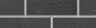 Glazed Black VC8 thin brick by Endicott