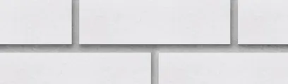 Glazed White SN1 thin brick by Endicott