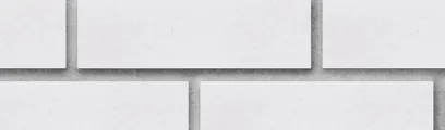Glazed White SN1 thin brick by Endicott